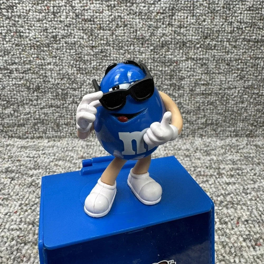 M&M'S Candy Holder 2012 Mars Inc Blue No Scooper Gift